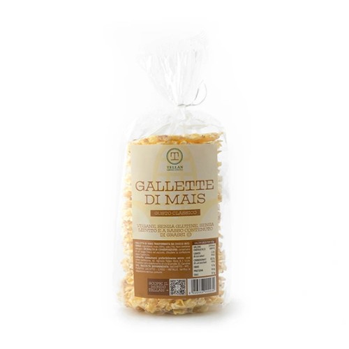 Gallette di mais classiche senza glutine 100g